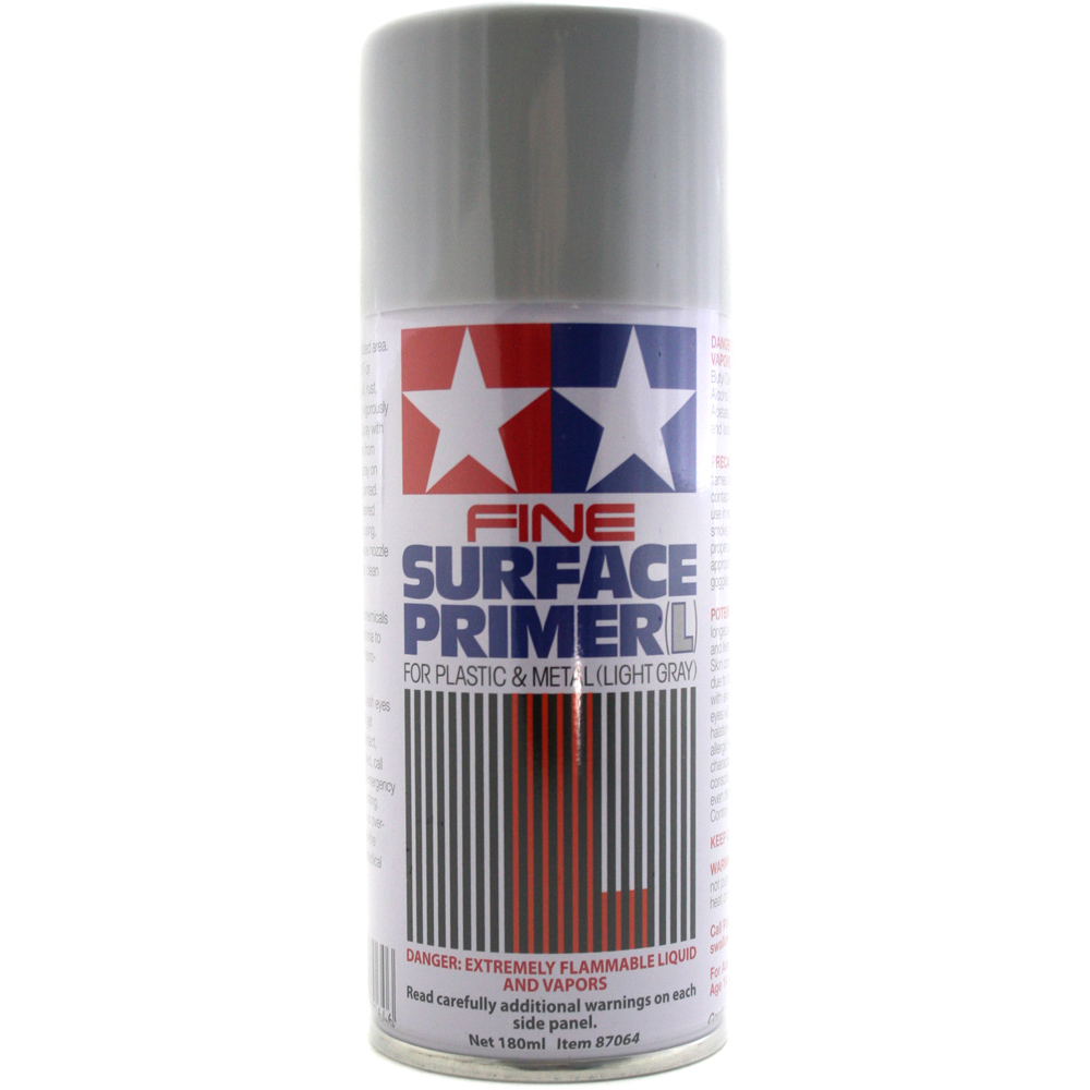 Tamiya Fine Surface Primer Spray Paint- Choose from Grey, White or Red  Oxide