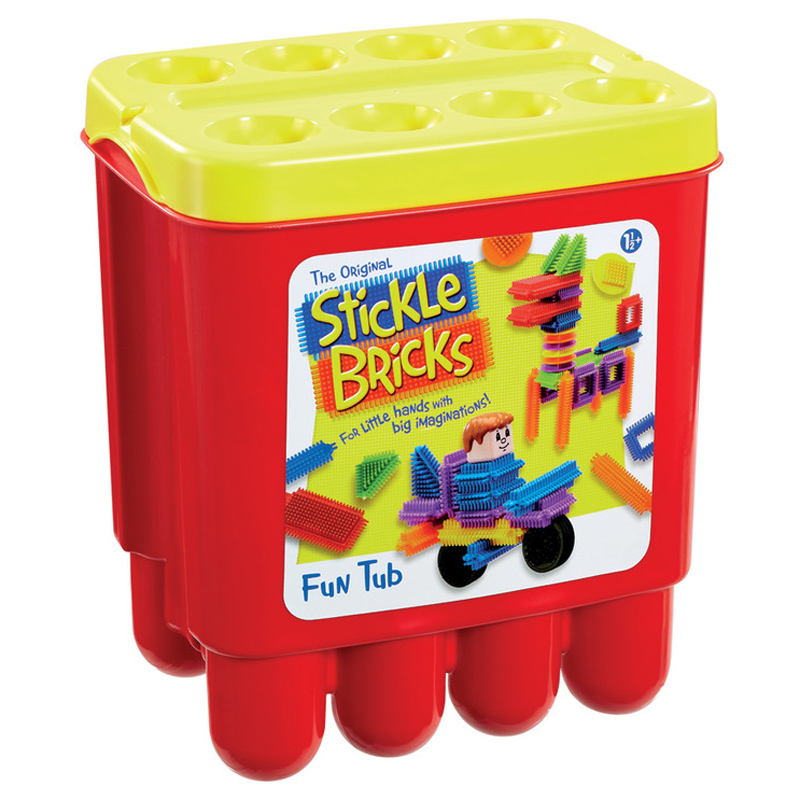 The Original Stickle Bricks Fun Tub NEW 