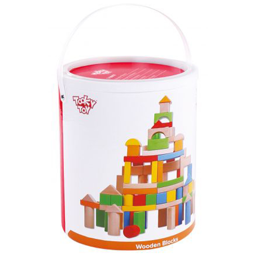 100 wooden blocks