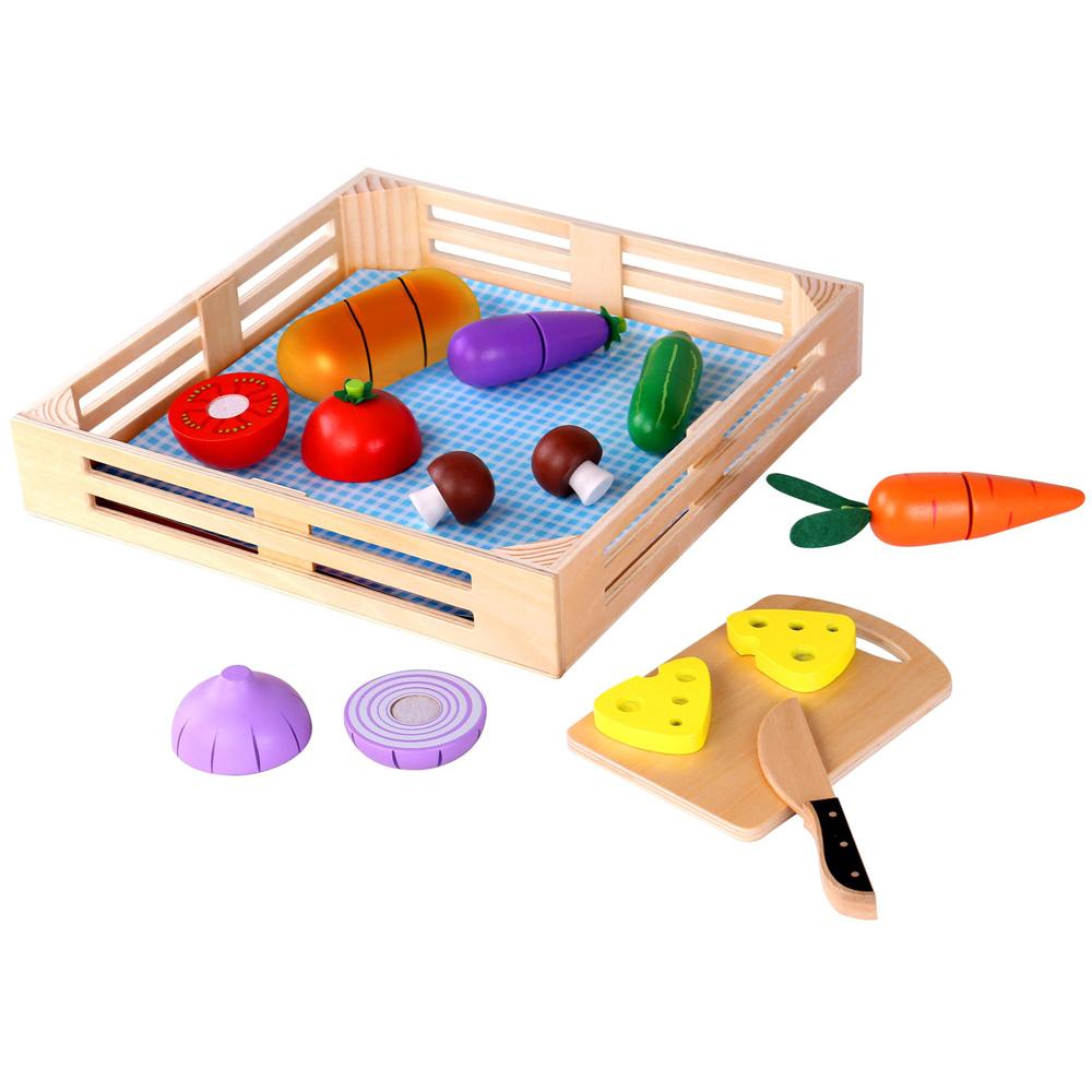 wooden cutting toys