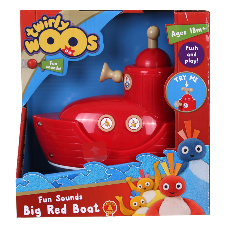 big red boat playset