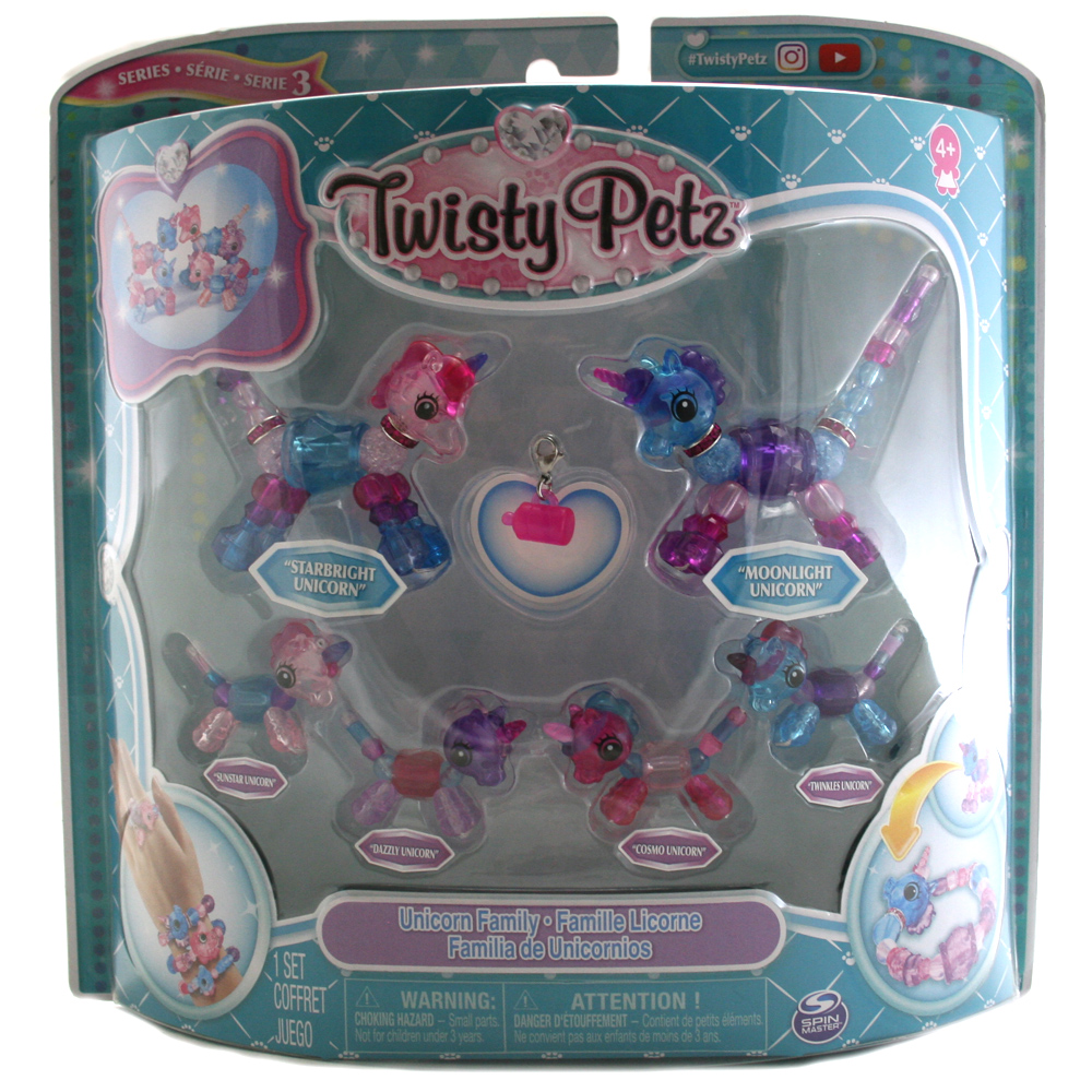 twisty petz unicorn family