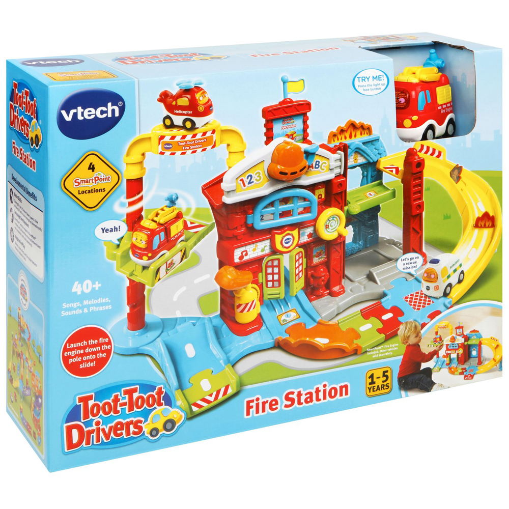 VTech 502003 Toot-toot Drivers Fire Engine Book Toy for sale online